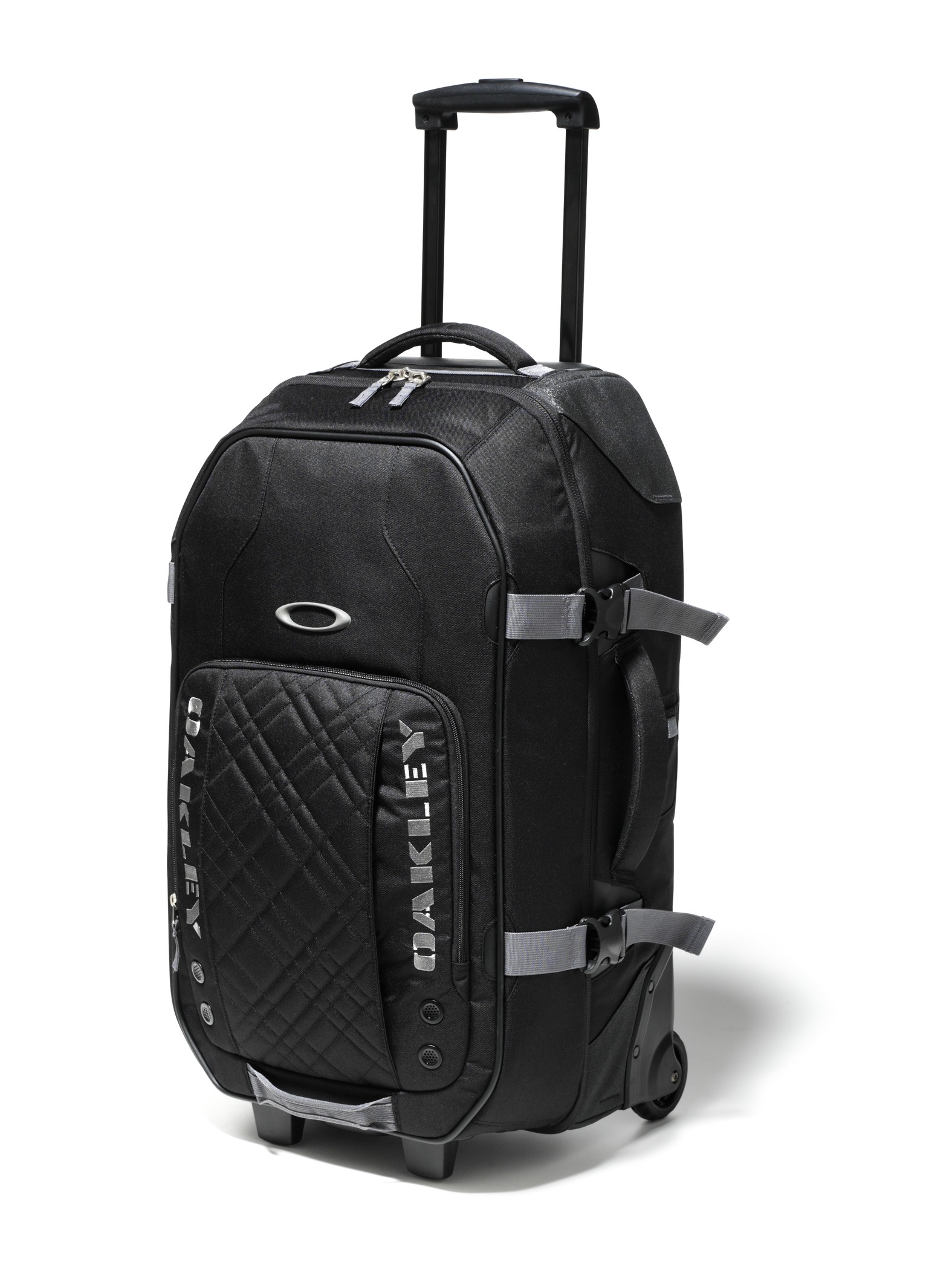 OAKLEY 74 LITRE MEDIUM ROLLER LUGGAGE WITH WHEELS BLACK 92279 eBay